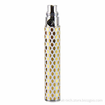 Good A Level EGO Q Engraving Flower Battery